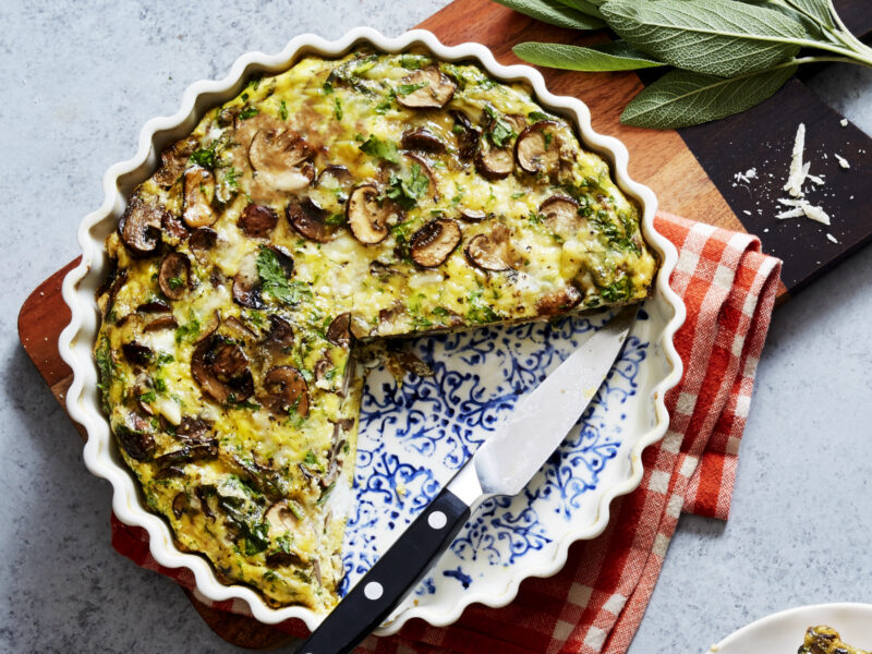 Mushroom Sage Omelet 1