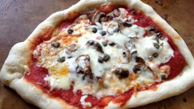 No Knead Pizza