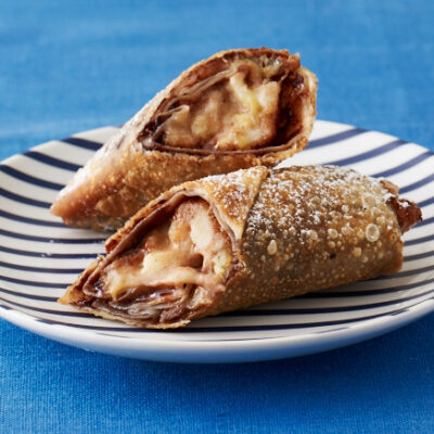 nutella banana eggroll