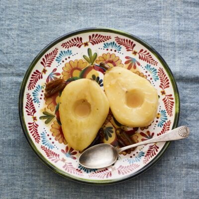 ROASTED FRUIT WITH SPICY SAUCE
