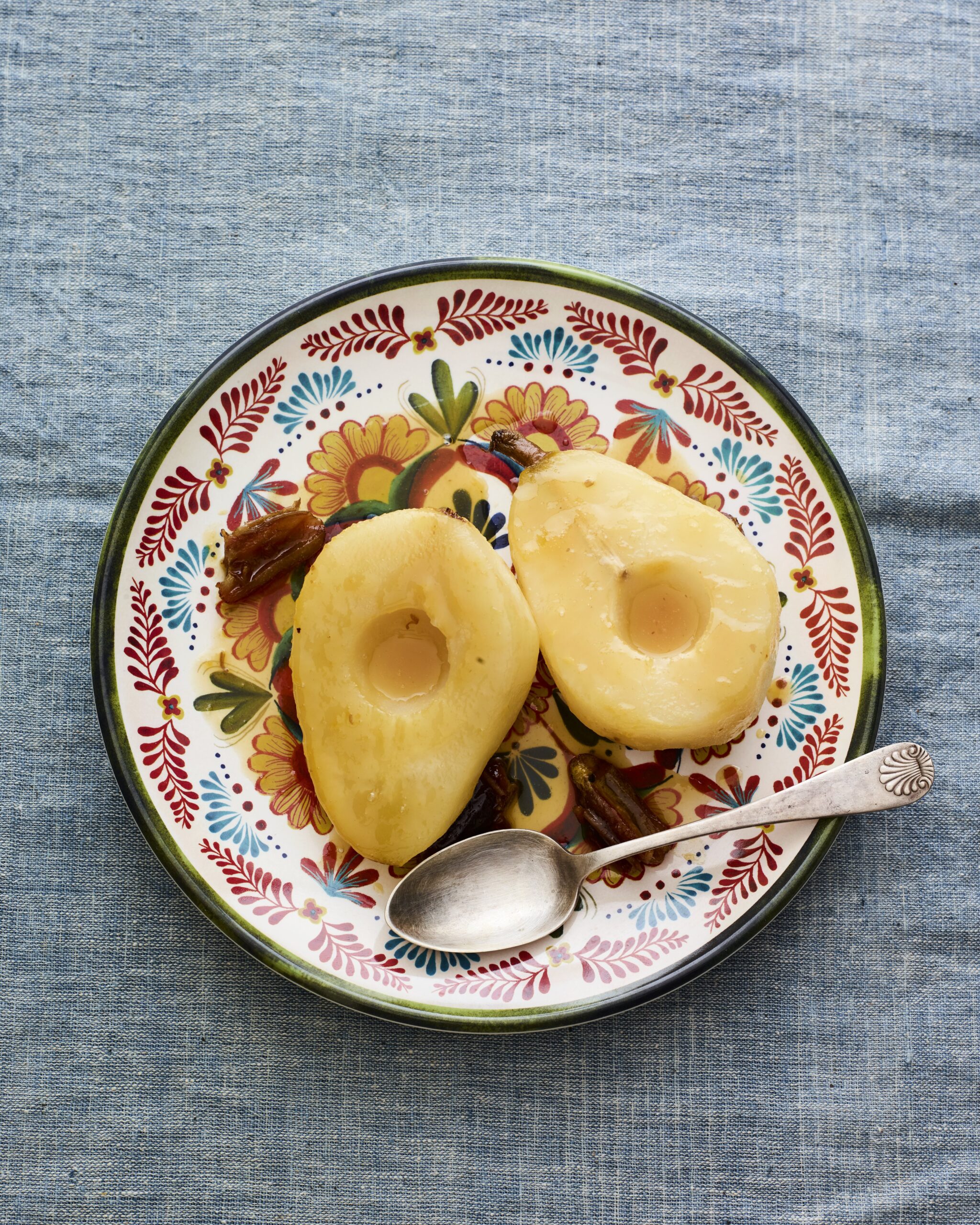 ROASTED FRUIT WITH SPICY SAUCE