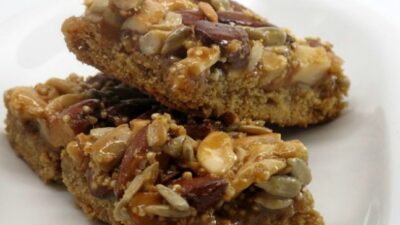 Nutty & Decadent Quinoa Bars