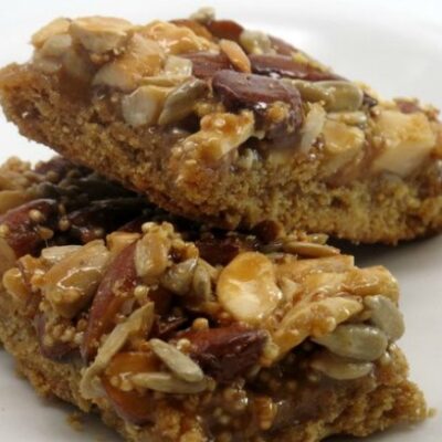 Nutty & Decadent Quinoa Bars
