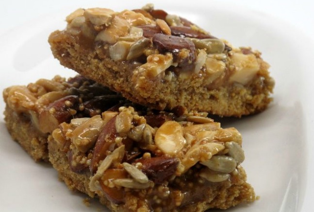 Nutty & Decadent Quinoa Bars