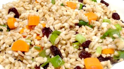 Oat Groat Salad