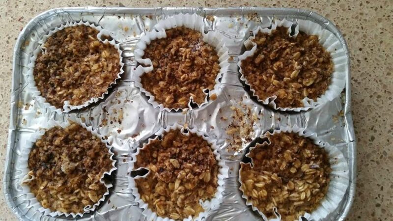 oatmeal protein cupcakes muffins