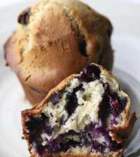 Old-Fashioned Wild Blueberry Muffins