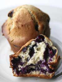 Old-Fashioned Wild Blueberry Muffins