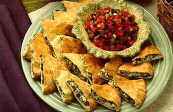 Olive and Goat Cheese Quesadillas