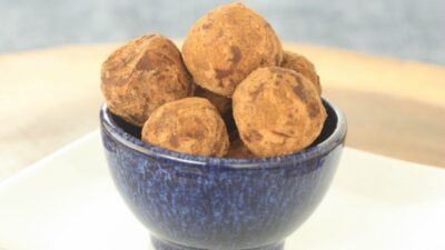 olive oil mandarin truffles