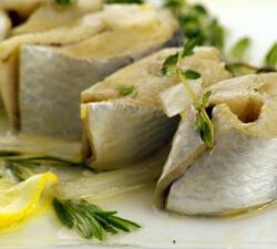 Olive Oil Poached Herring