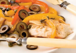 Olive Snapper Escabeche