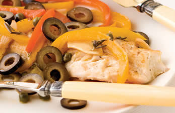 Olive Snapper Escabeche