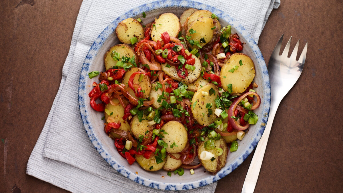 One Pot Crispy Potatoes