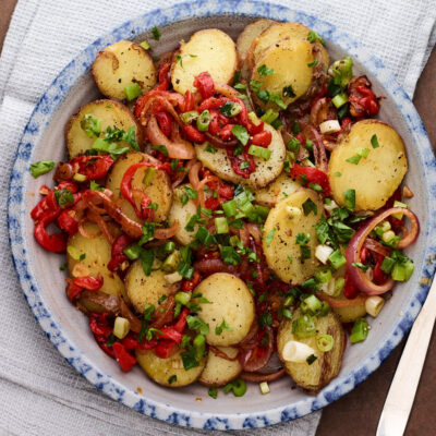 One Pot Crispy Potatoes