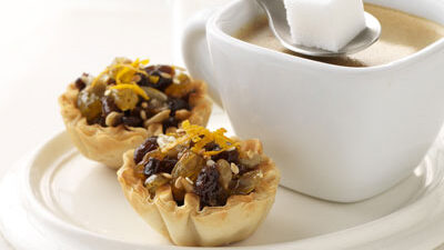 Orange Blossom Raisin Tarts