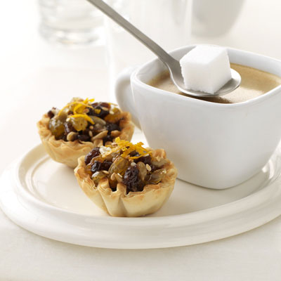 Orange Blossom Raisin Tarts