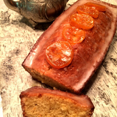 Candied Orange Coconut Cake