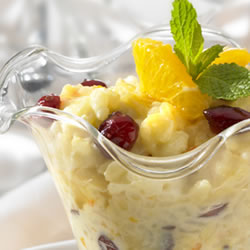 Orange Creamsicle Rice Pudding