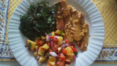 Orange Glazed Tempeh