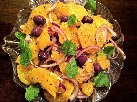 orange salad