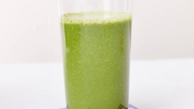Orange Almonds Smoothie Long