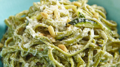 PAGLIA FIENO WITH RICOTTA, ZUCCHINI, AND HERBS