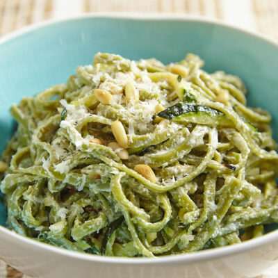 PAGLIA FIENO WITH RICOTTA, ZUCCHINI, AND HERBS