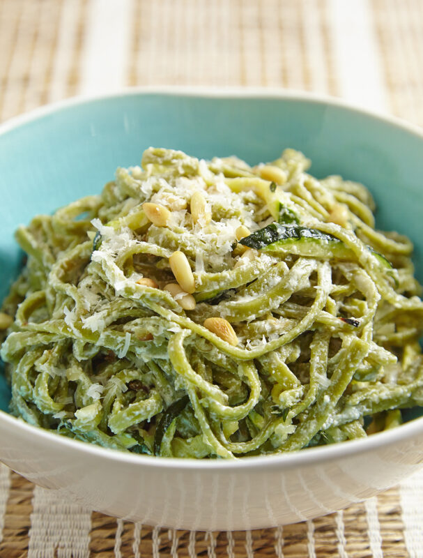 PAGLIA FIENO WITH RICOTTA, ZUCCHINI, AND HERBS