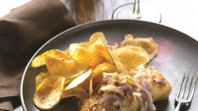 PAN ROASTED POTATO WEDGES