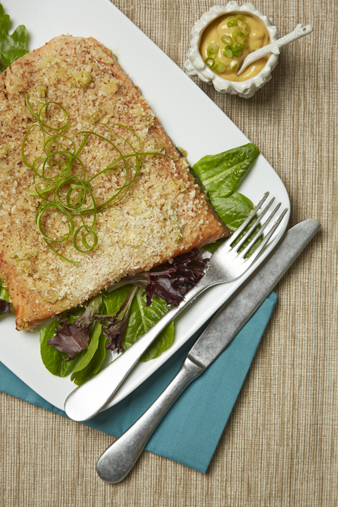 Panko Crusted Salmon