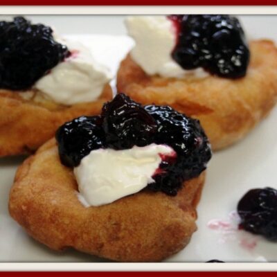 Papanash - Romanian Cheese Donuts