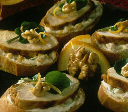 Paprika Chicken with Orange Walnut Sauce