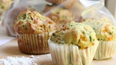 Parsley Chives muffins 3