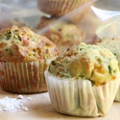 Parsley Chives muffins 3