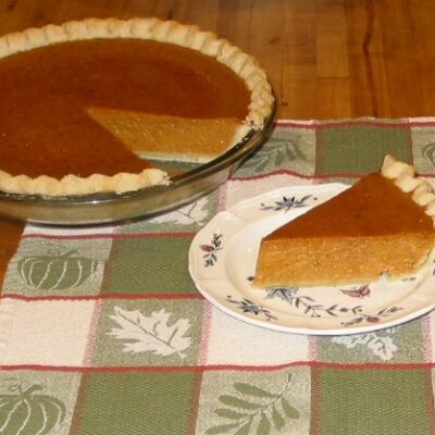 Parve Pumpkin Pie