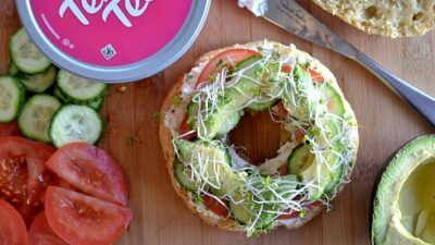 Passover Bagel finished bagel