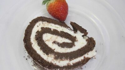 passover chocolate cake jelly roll