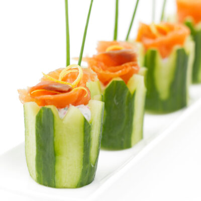 Passover Cucumber Cups