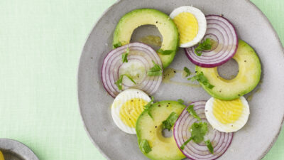 Passover Egg and Svocado Salad