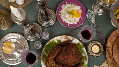 Passover Feast with Moroccan Flavors