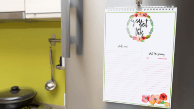 Passover Menu Plan with Printable shopping list