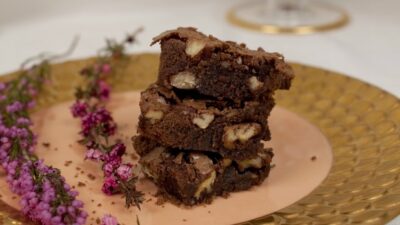 Passover Pecan Brownie