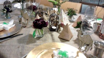 passover tablescape