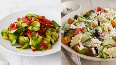 pasta and veggies