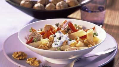 Pasta Salad with Tuna & Peppers