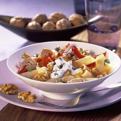 Pasta Salad with Tuna & Peppers