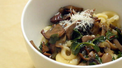 Pasta with Wild Mushrooms