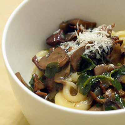 Pasta with Wild Mushrooms