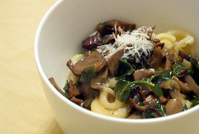 Pasta with Wild Mushrooms